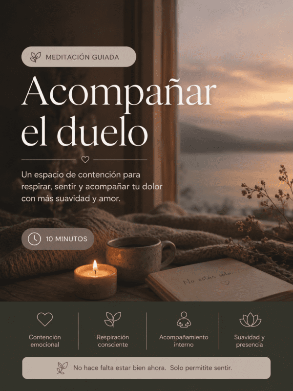 Acompañar el duelo