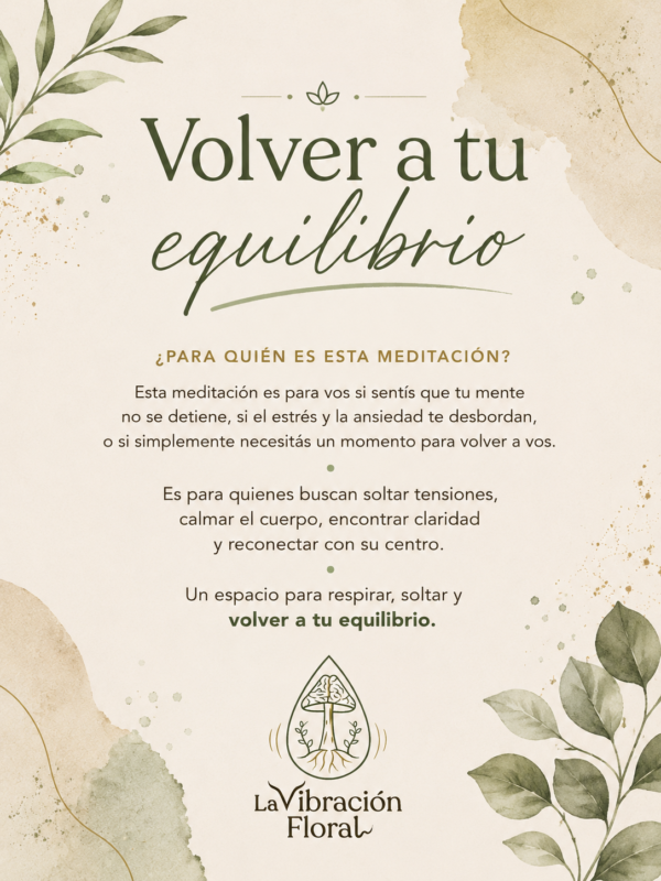 Volver a tu Equilibrio