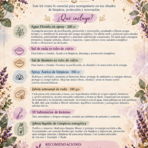 Kit de Limpieza Energetica